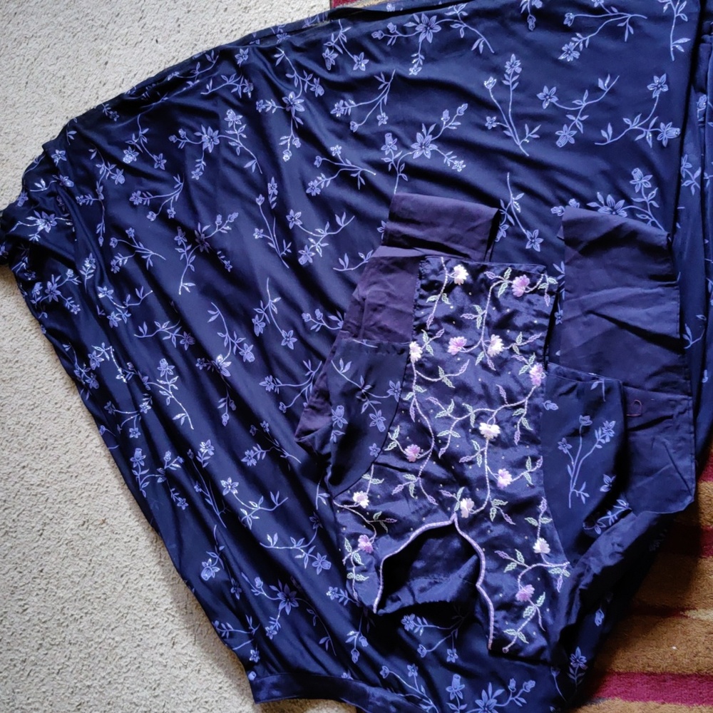Skirt and blouse